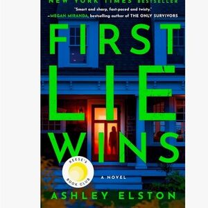 The first lie wins best selling Author 
Wonderful hard back book in mint cond